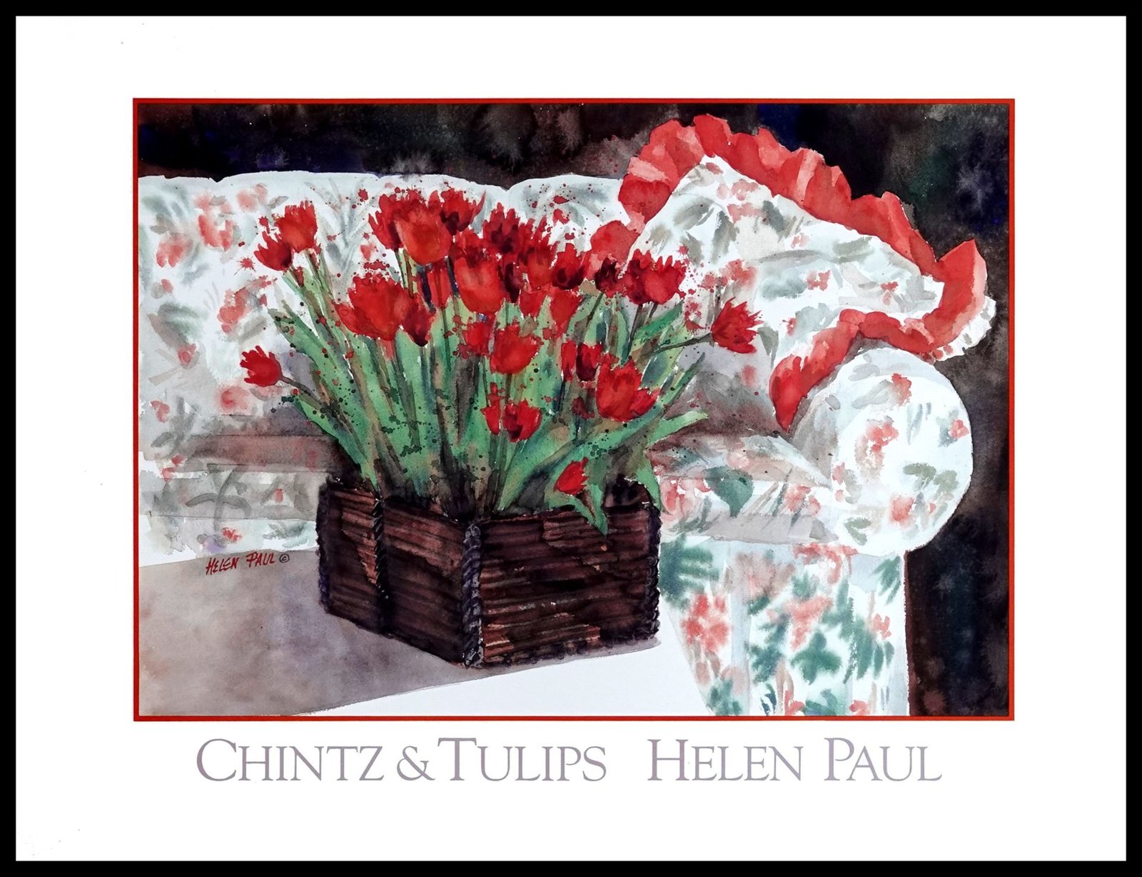 HPW HP012 Chintz & Tulips